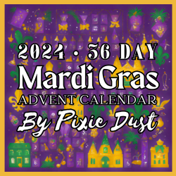Mardi Gras Advent Calendar 